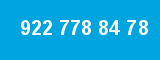 922 778 84 78 922 778 84 78